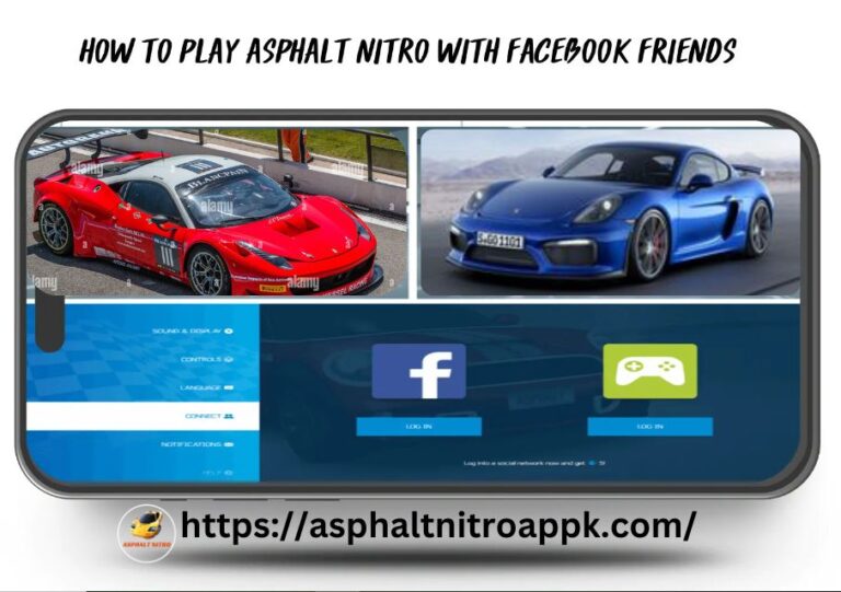 Asphalt nitro with Facebook friends